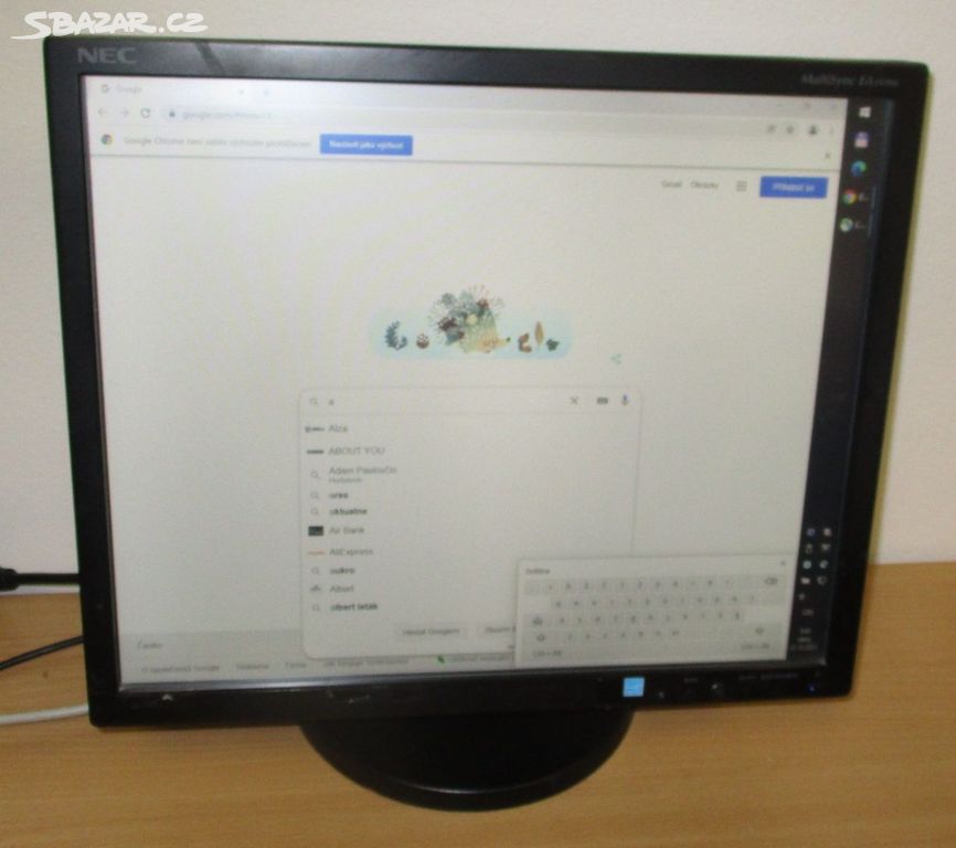 Dotykový LCD monitor NEC 19 palců 5:4, 1280x1024