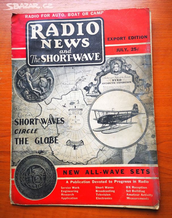 Časopis Rádio news and the Short-wave