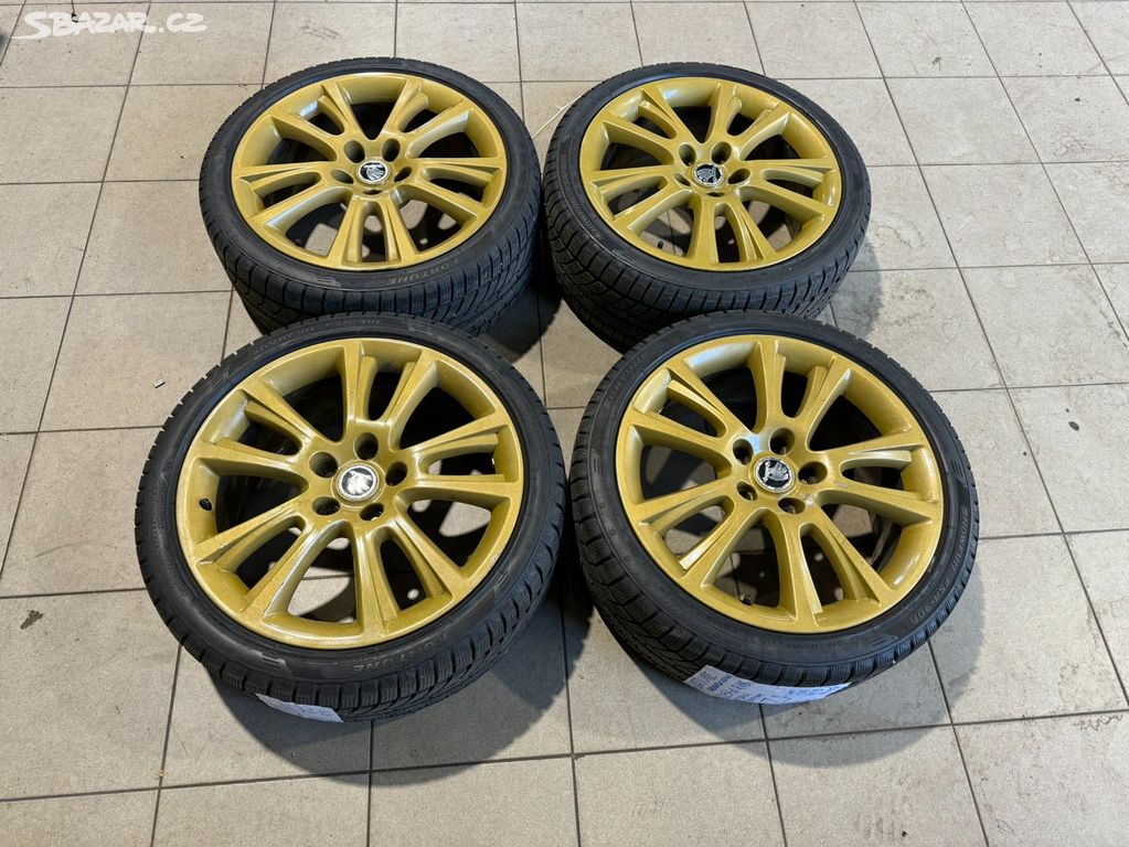 Alu kola Škoda ZENITH R18 5x112 ET51 + zimní pneu