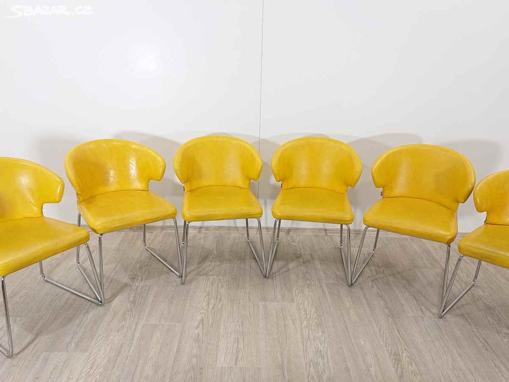 Židle Atomic Yellow Kare Design