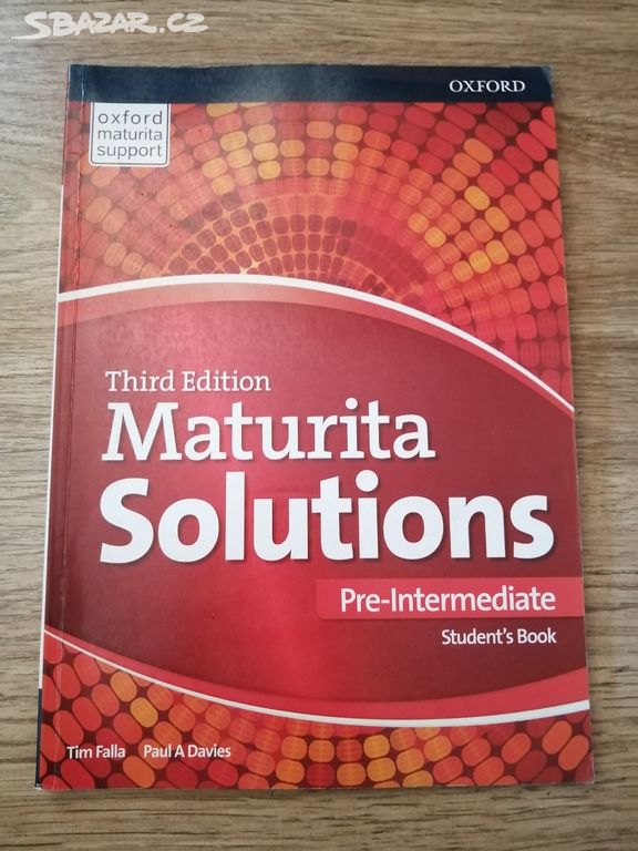 Maturita Solutions Pre-Intermediate Book 3rd