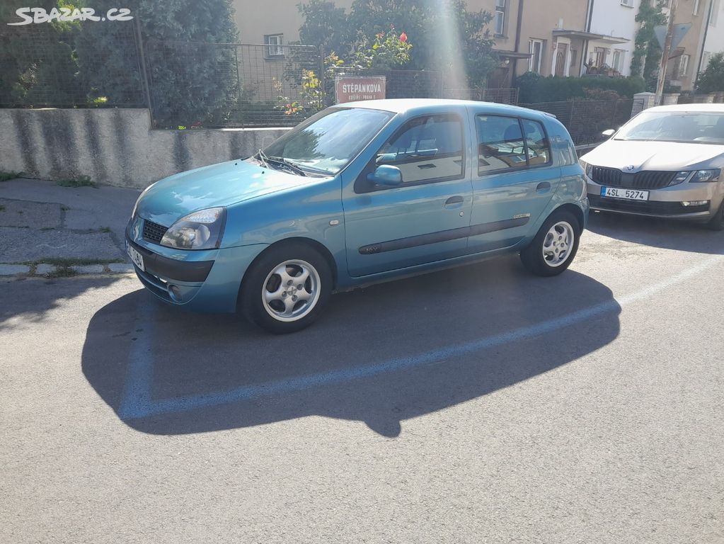 Clio II, 5dv., 1.2 16V, 55kW, nová STK do 2026