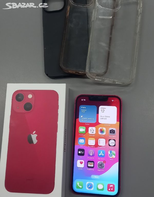 Prodam Apple iPhone 13 mini 128gb red