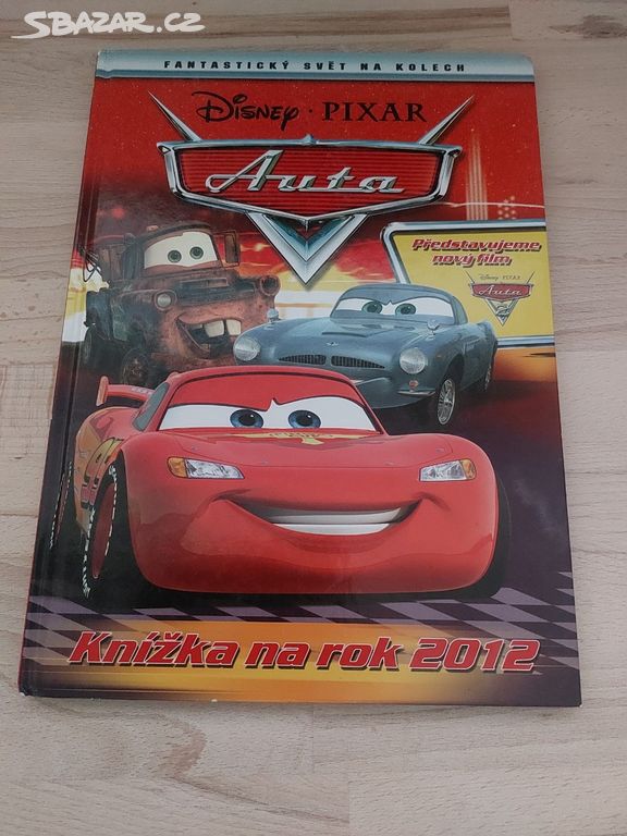 Disney Pixar Auta knížka na rok 2012