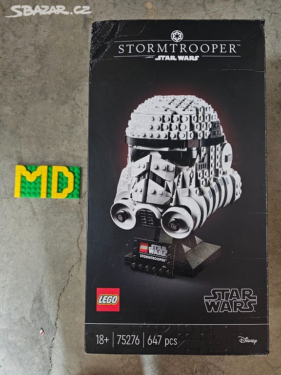 LEGO SW 75276 Helma stormtroopera - Poskozena #2