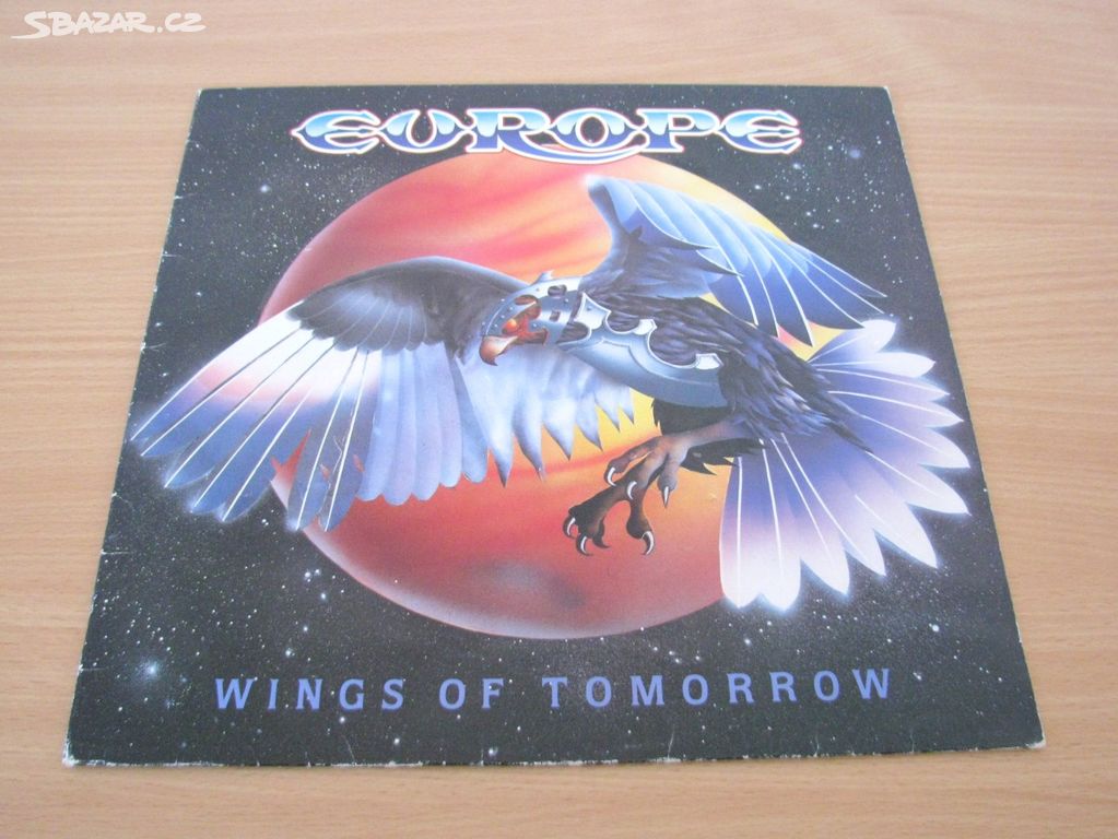 LP - EUROPE - WINGS OF TOMORROW - HOT-RECORDS/1984