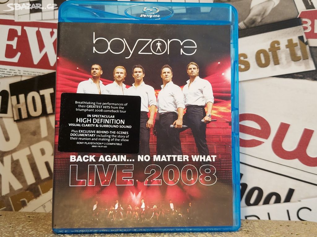 Boyzone - Back Again... Live 2008 Koncert Blu-ray
