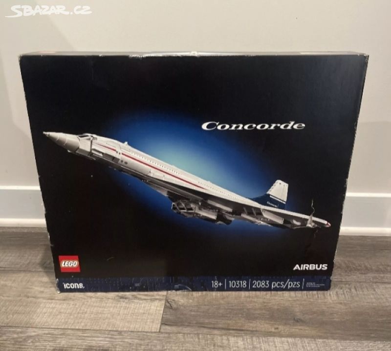 LEGO 10318 Ikony Airbus Concorde