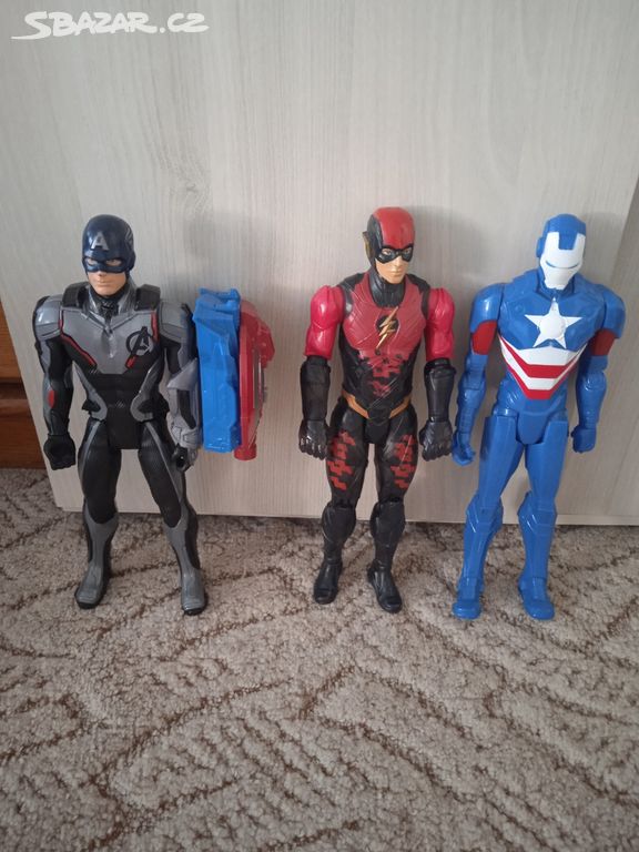 Kapitán Amerika Flash Iron man