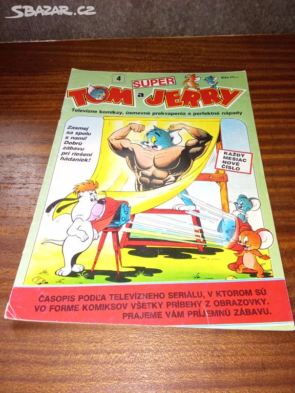Komiksy / TOM A JERRY - cena za kus