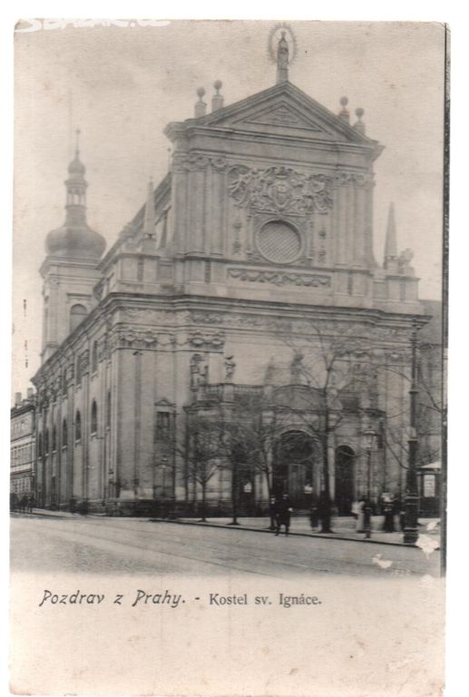 Pozdrav z Prahy - Kostel sv. Ignáce PBZ39)