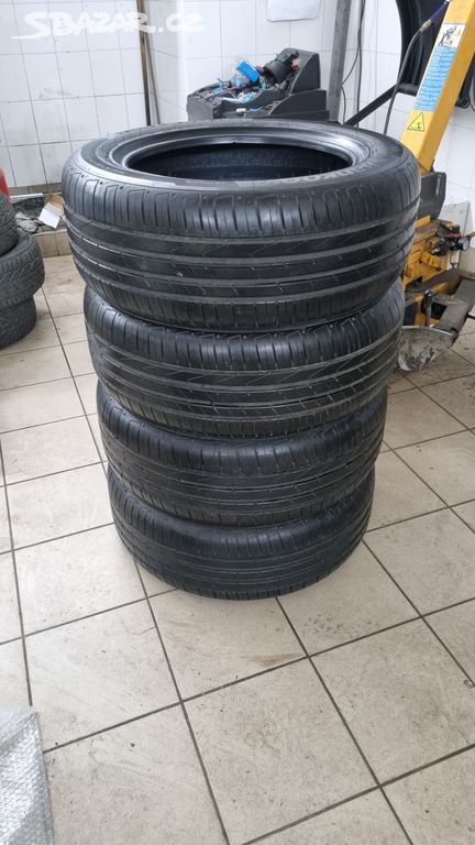Sada najetých pneu Hankook 235/60 r18