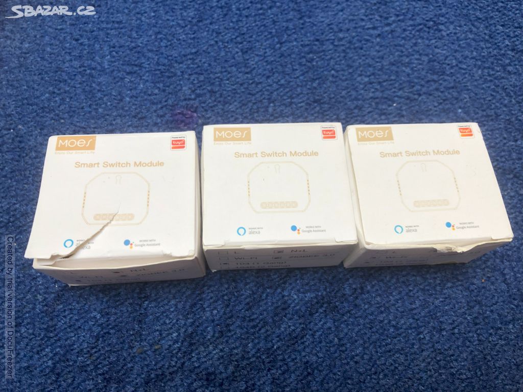 MOES 3x MS 104 Wifi smart switch modul