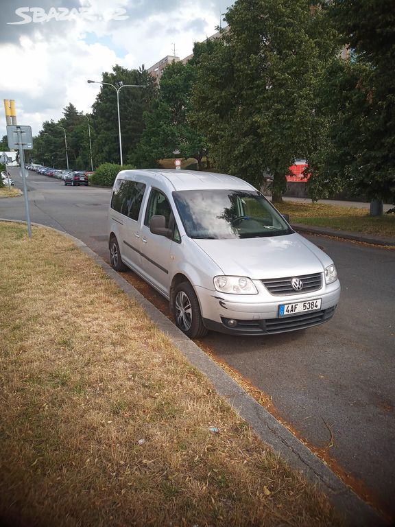 VW Caddy maxi 1,9 TDI, nová spojka atd.