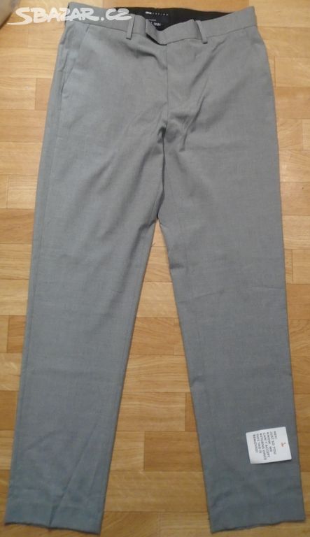 Slim formální kalhoty Asos/W34/L32/L/43cm/108cm