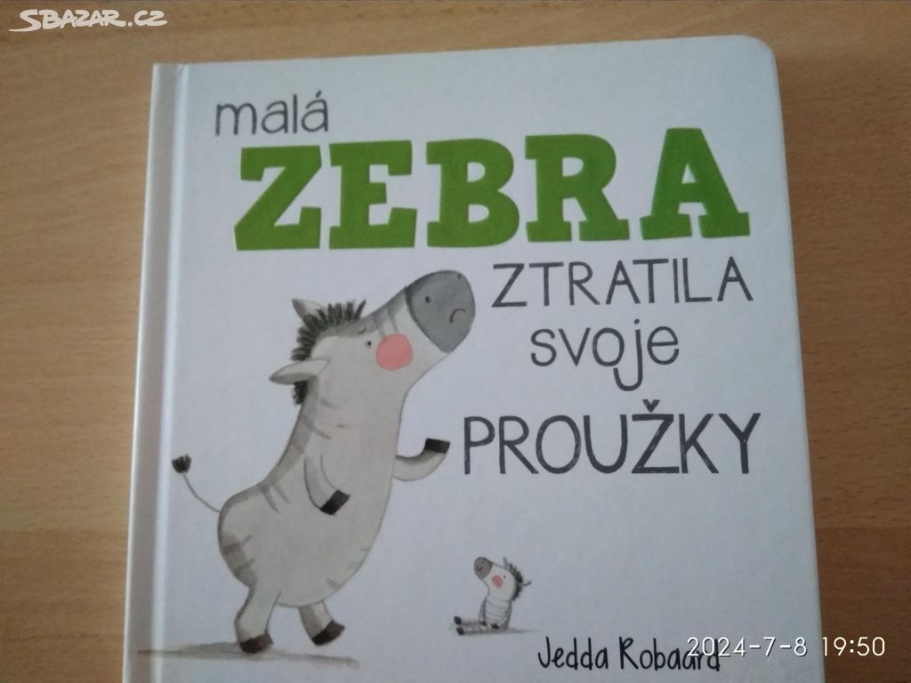 První čtení. Leporelo. Malá zebra ztratila svoje