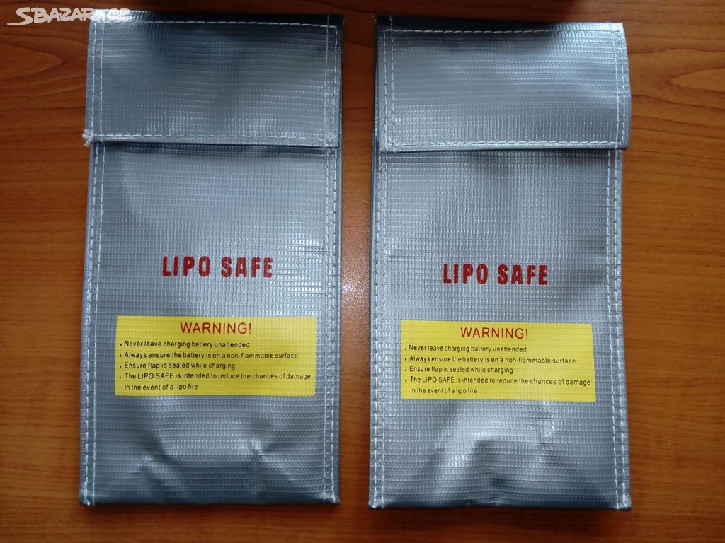 ochranný obal pro lithiové baterie LIPO-SAFE 20x10