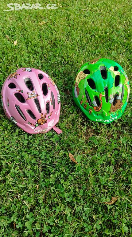 Cyklistické přilby helmy Specialized vel. 44-52cm.