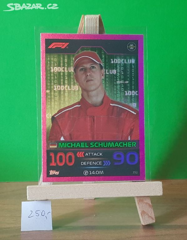 Turbo Attax 2023 * MICHAEL SCHUMACHER # 352 PINK