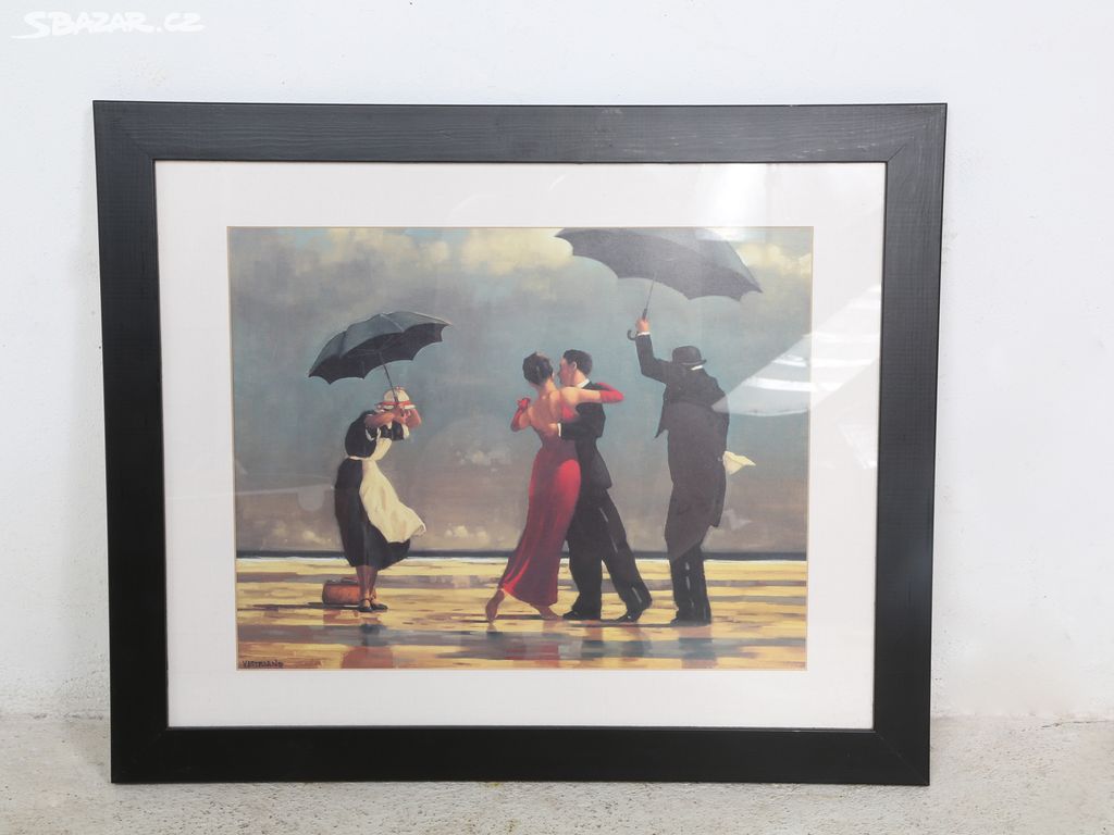 Reprodukce obrazu The singing Butler, J. Vettriano