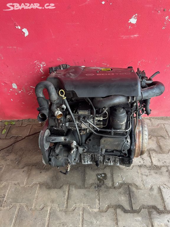 Motor 2,0DI 60KW X20DTL Opel Astra Zafira komplet