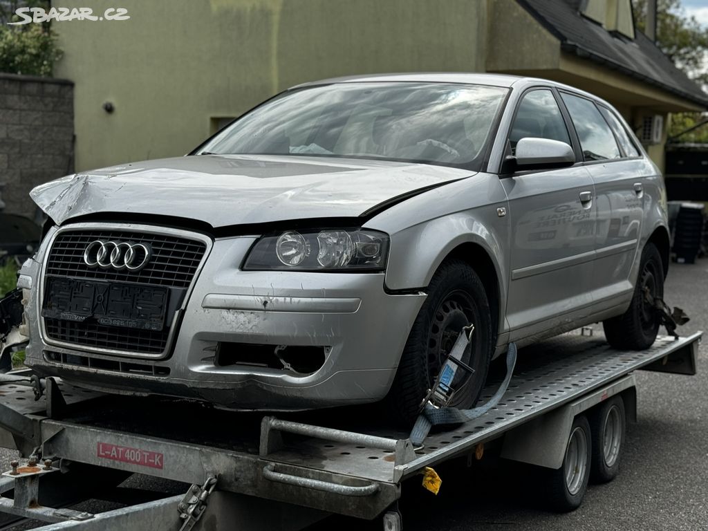 AUDI A3 8P Sportback 1,9 TDI BXE Náhradní díly