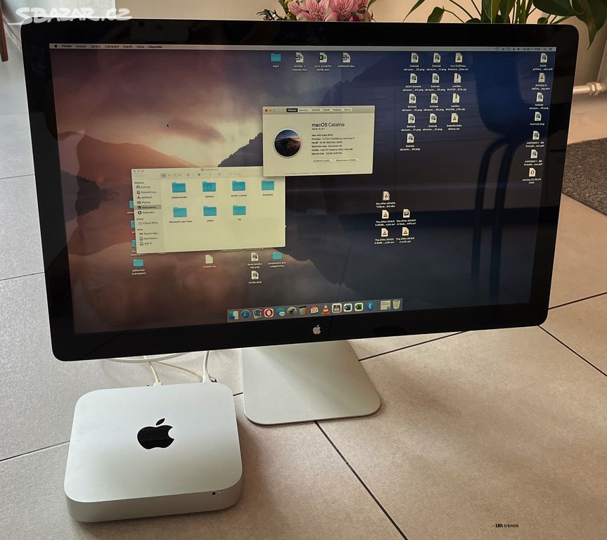 Apple Mac mini (2012)+27" Cinema display 2560x1440