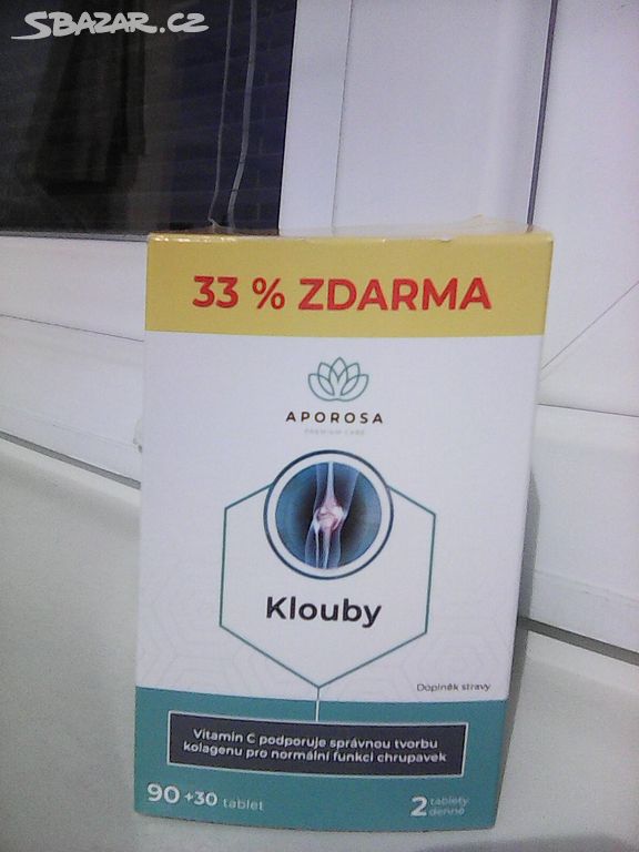 KLOUBY 120tablet - NOVÝ, NEPOUŽITÝ.