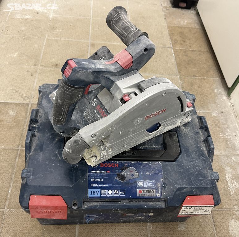 BOSCH GKT 18V-52 GC Aku ponorná pila TOP stav