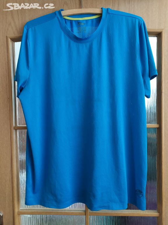 Pánské funkční modré tričko Crivit vel.XL