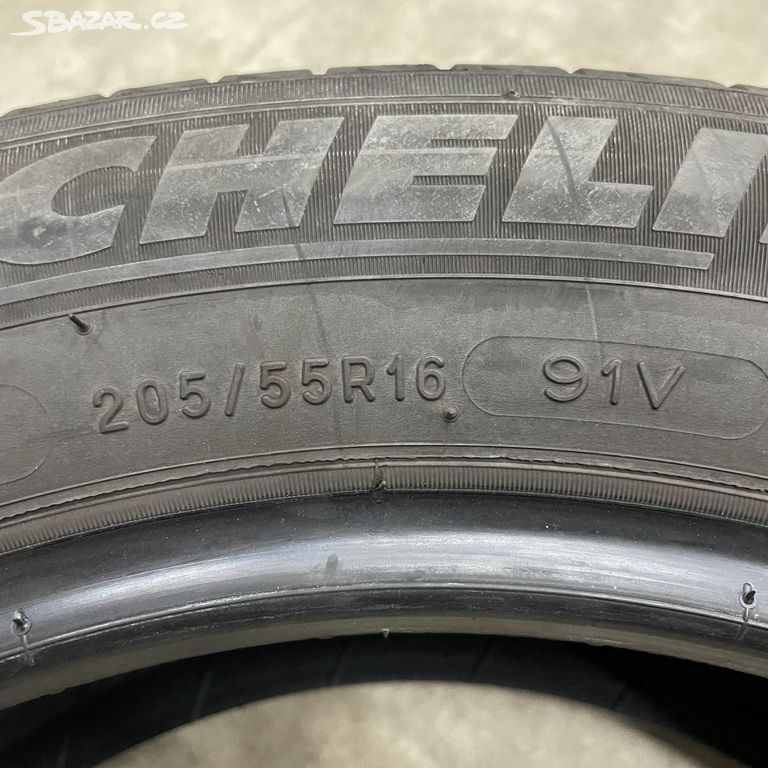 Letní pneu 205/55 R16 91V Michelin 3,5-4mm