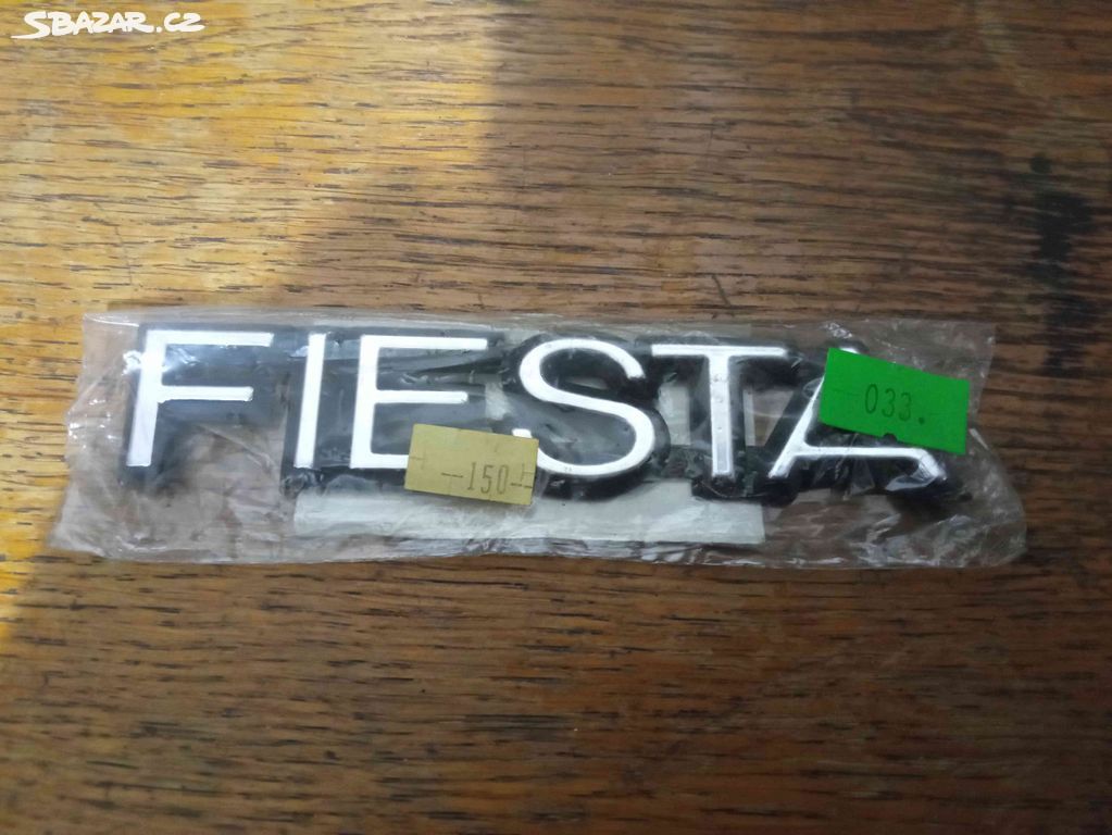 znak nápis "FIESTA" 22x126mm
