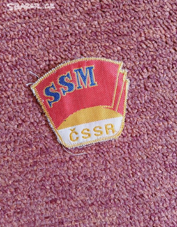 Retro odznak nášivka SSM