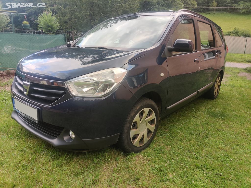 Dacia Lodgy, 1.6 SCe 75kw, 7 míst, 12/2015