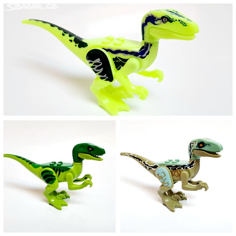 Dinosaurus - Raptor (2) , typ Lego