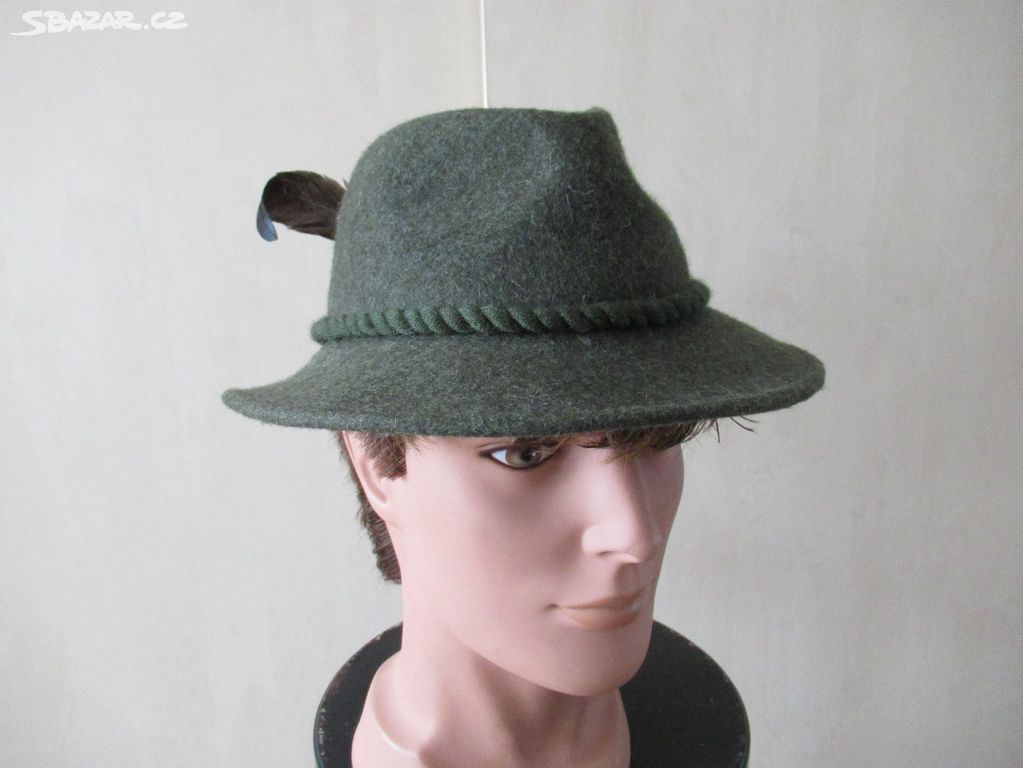 pánský myslivecký klobouk vel.55