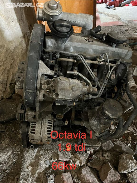 Motor Škoda Octavia I 1.9 TDI 66 kw