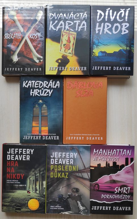 Jeffery Deaver knihy samostatné romány