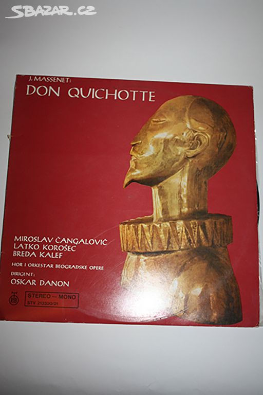 Gramofonová deska J.Massenet - DON QUICHOTTE