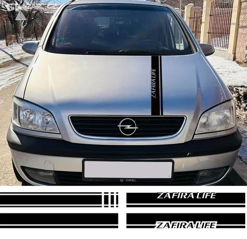 OPEL ZAFIRA / samolepka na karoserii