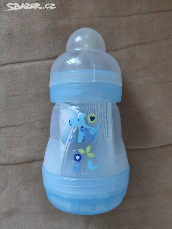 Nová kojenecká láhev MAM anti-colic  0+m 160 ml