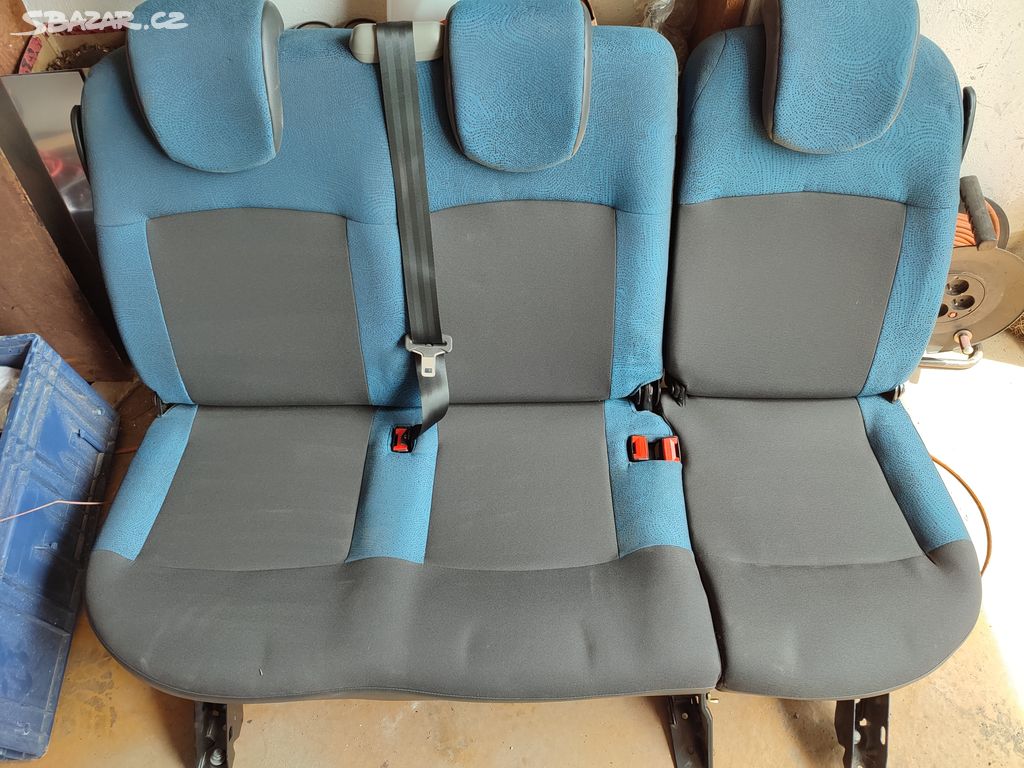 Zadní sedadla Renault Kangoo II