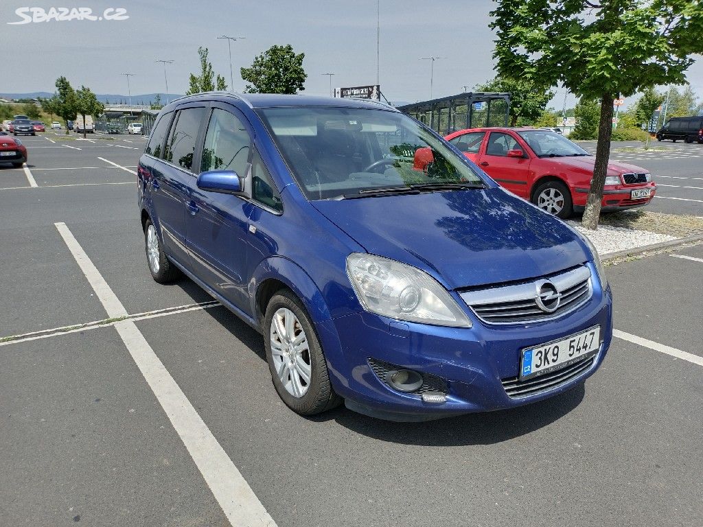 Prodám Opel Zafira B 1.9 110kW 2009, čerstvá STK