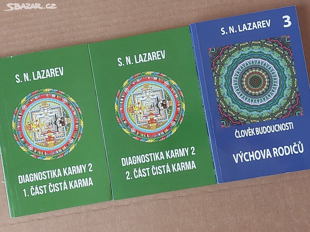 S. K. LAZAREV -tyto 3 knihy CELKEM za 199 Kč
