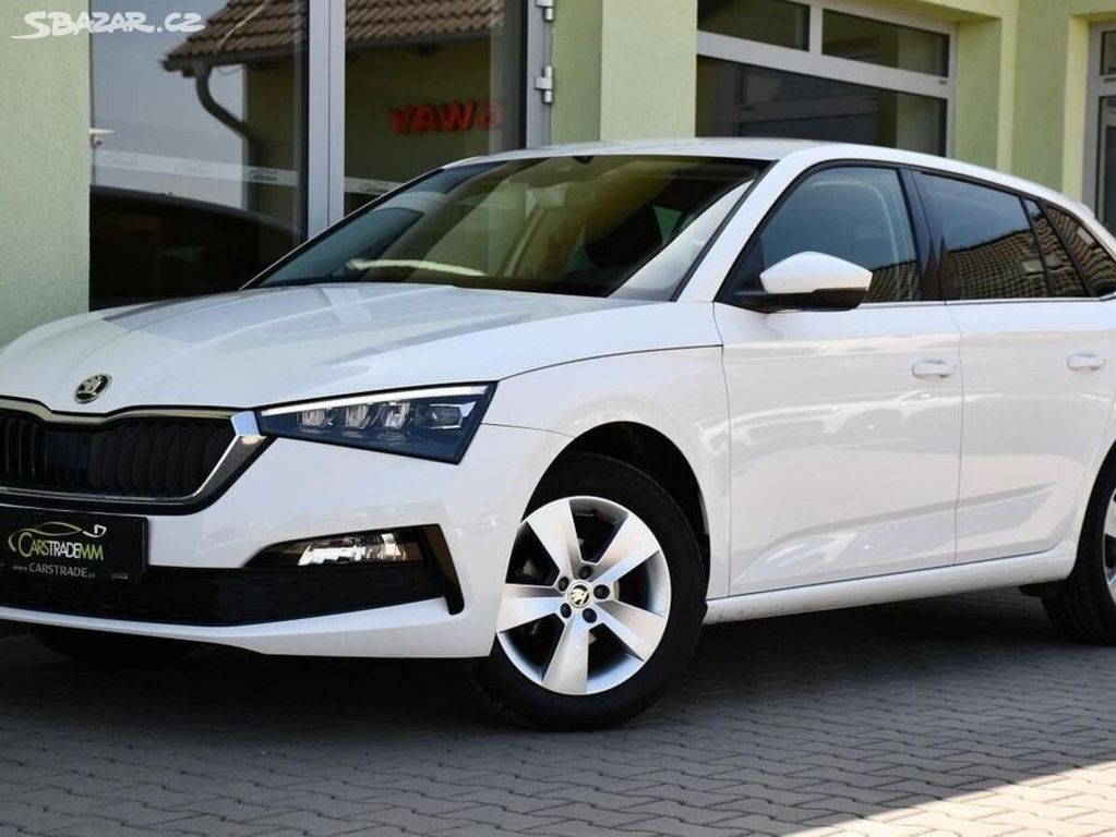 Škoda Scala 1.0TSi G-TEC CARPLAY LED 1M ČR 66 kw