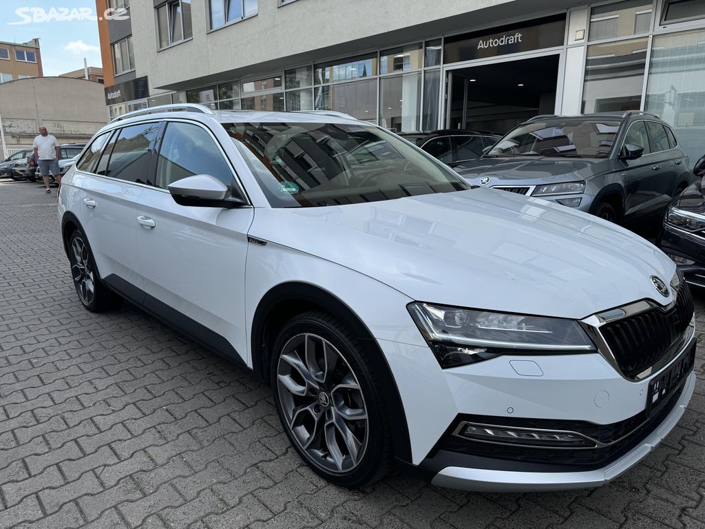 Škoda Superb 3 2.0TDI 147kW 4x4 DSG Scout Panorama