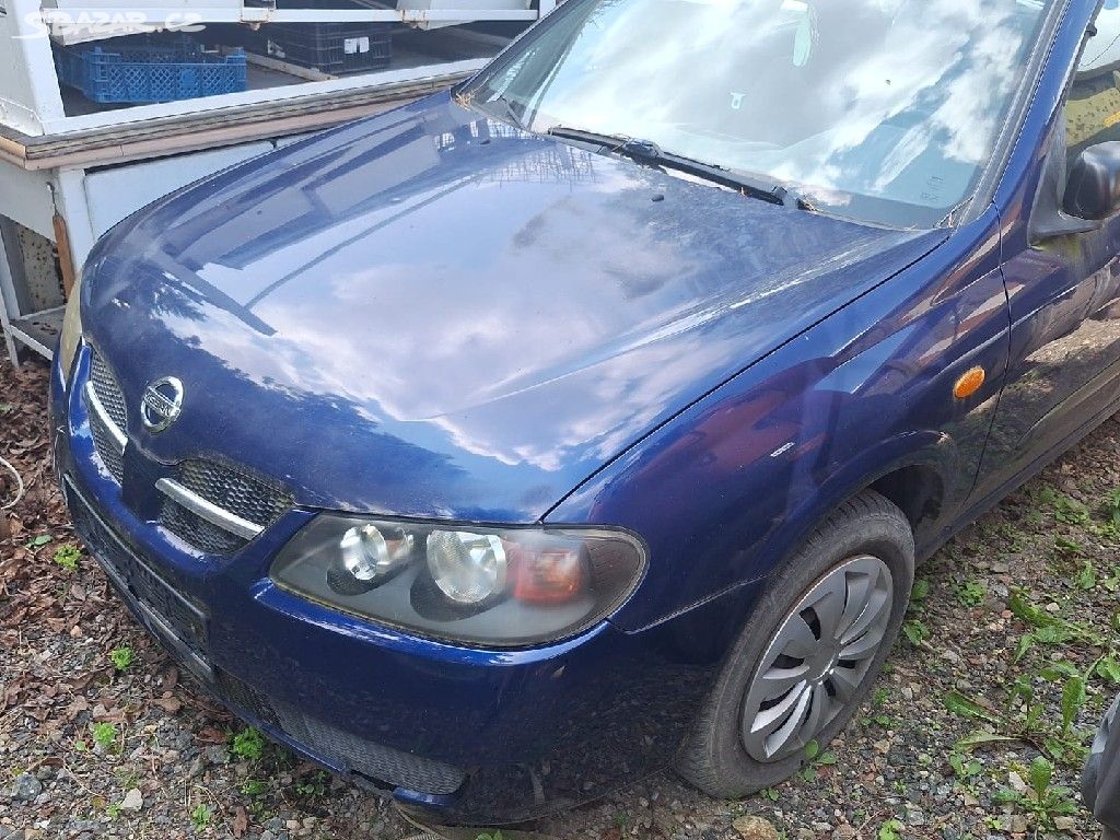 Nissan almera 1.5i benzín- vada převodovky rok 03