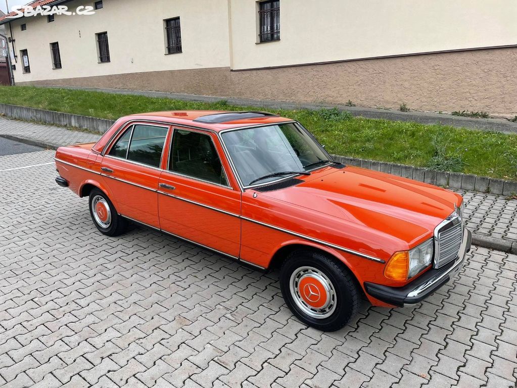 Mercedes Benz W123, 200 D, rv 1977, PERFEKTNÍ STAV