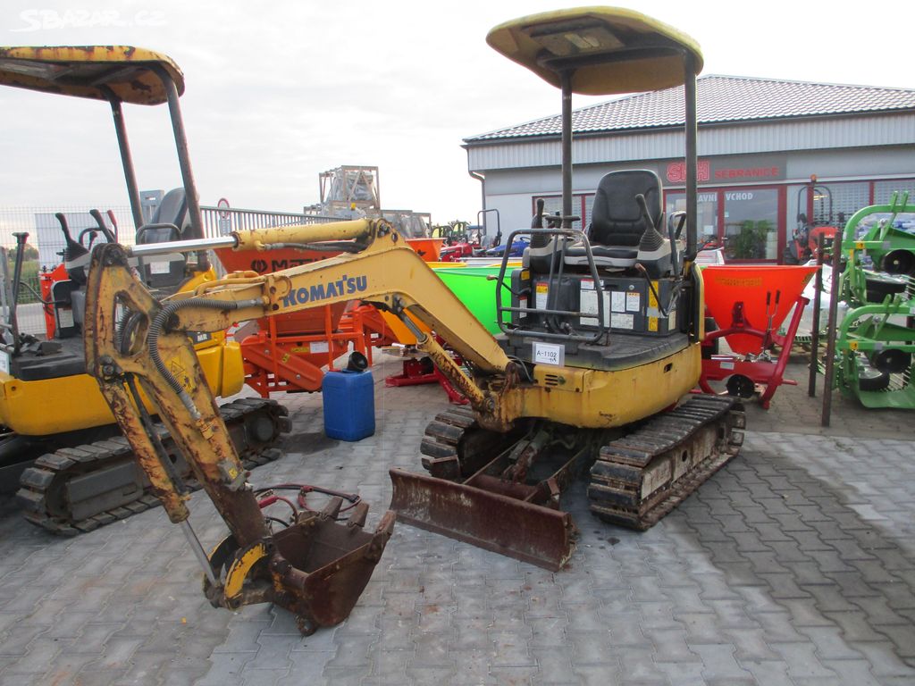 Minibagr Komatsu PC-18MR 1800kg 2