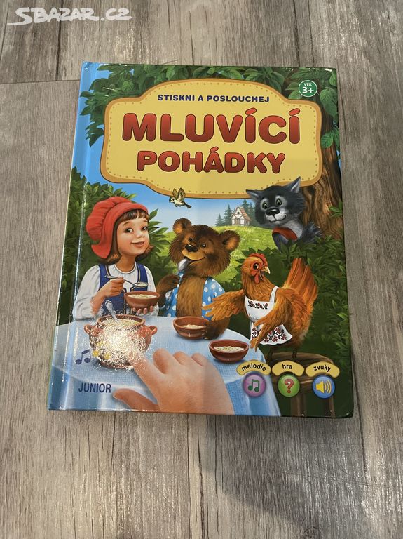 Dětská knížka - mluvící pohádky